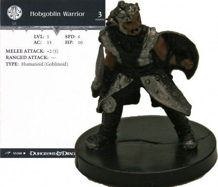 Hobgoblin Warrior #33 Dragoneye D&amp;D Miniatures