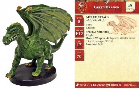 Green Dragon #32 Aberrations D&amp;D Miniatures