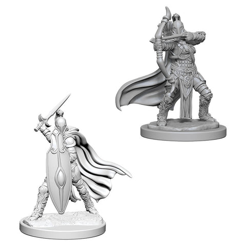 Pathfinder Deep Cuts Unpainted Miniatures: Female Knights / Gray Maidens