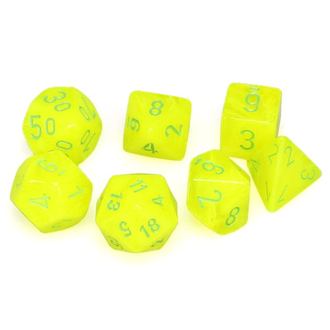7-set Cube - Vortex Electric Yellow with Green