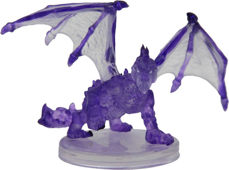 Amethyst Dragon Wyrmling (Grounded) D&D Icons of the Realms Promo
