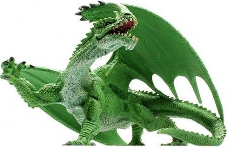 Gargantuan Green Dragon #55 Legends of Golarion Pathfinder Battles