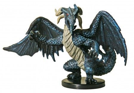 Medium Black Dragon #45/55 Legends of Golarion Pathfinder Battles