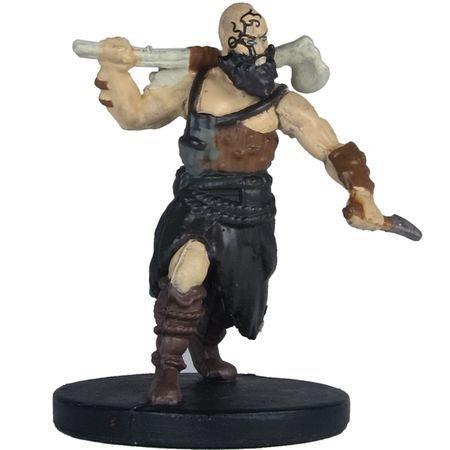 Uthgardt Barbarian (Bald) #33a/44 D&amp;D Icons of the Realms: Monster Menagerie 2