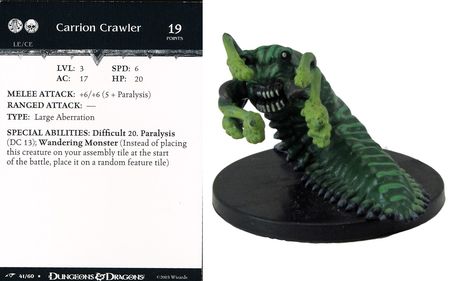 Carrion Crawler #41 Dragoneye D&amp;D Miniatures