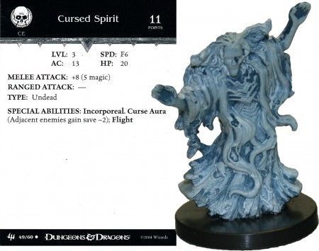 Cursed Spirit #49 Archfiends D&amp;D Miniatures