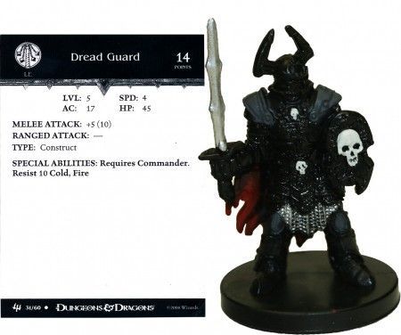 Dread Guard #31 Archfiends D&amp;D Miniatures