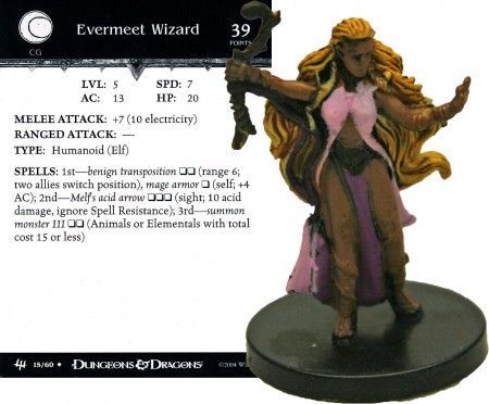 Evermeet Wizard #15 Archfiends D&amp;D Miniatures