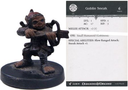 Goblin Sneak #42 Harbinger D&amp;D Miniatures