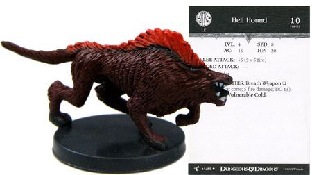 Hell Hound #44 Harbinger D&amp;D Miniatures