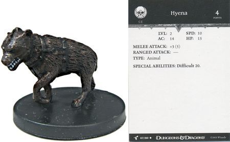 Hyena #67 Harbinger D&amp;D Miniatures