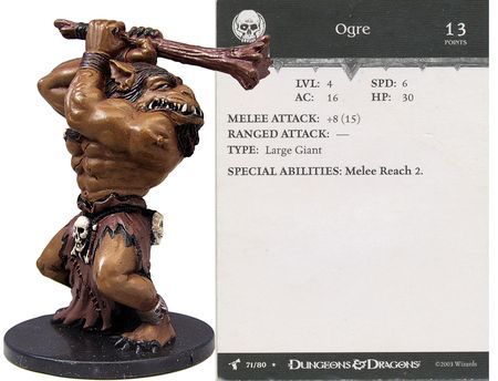Ogre #71 Harbinger D&amp;D Miniatures