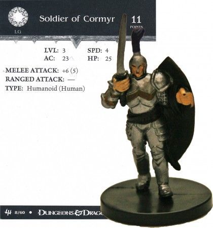 Soldier of Cormyr #08 Archfiends D&amp;D Miniatures