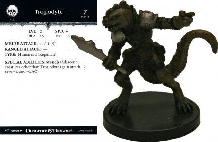 Troglodyte #60 Dragoneye D&amp;D Miniatures