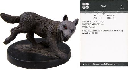 Wolf #37 Harbinger D&amp;D Miniatures