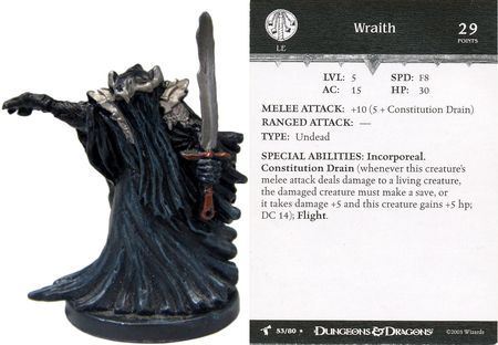 Wraith #53 Harbinger D&amp;D Miniatures