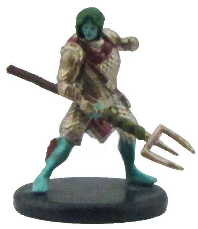Triton Fighter ( No Shield) #38a/45 D&amp;D Icon of the Realms: Monster Menagerie III