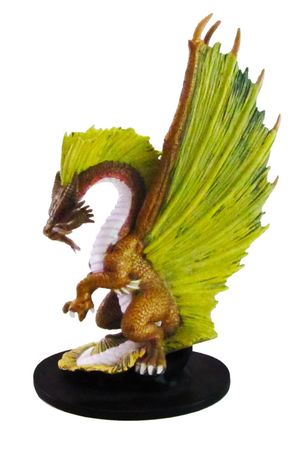 Huge Gold Dragon #61 Giants of Legend D&amp;D Miniatures
