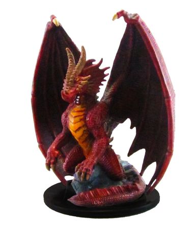 Huge Red Dragon #71 Giants of Legend D&amp;D Miniatures