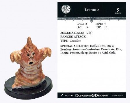 Lemure #34 Giants of Legend D&amp;D Miniatures