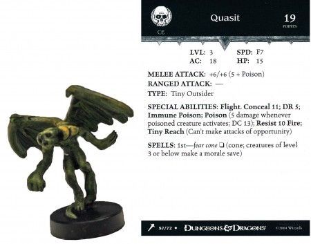 Quasit #57 Giants of Legend D&amp;D Miniatures