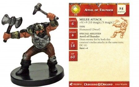 Anvil of Thunder #02 Aberrations D&amp;D Miniatures
