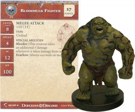 Bloodhulk Fighter #46 Deathknell D&amp;D Miniatures