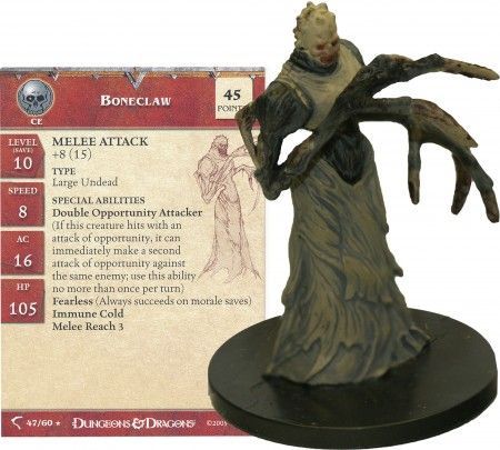 Boneclaw #47 Deathknell D&amp;D Miniatures