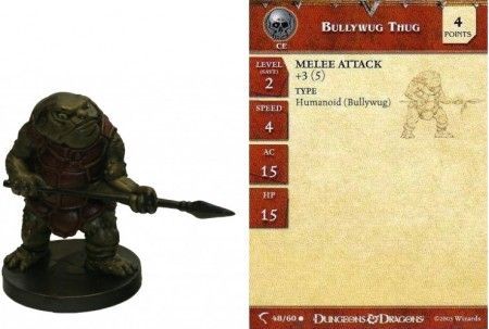 Bullywug Thug #48 Deathknell D&amp;D Miniatures