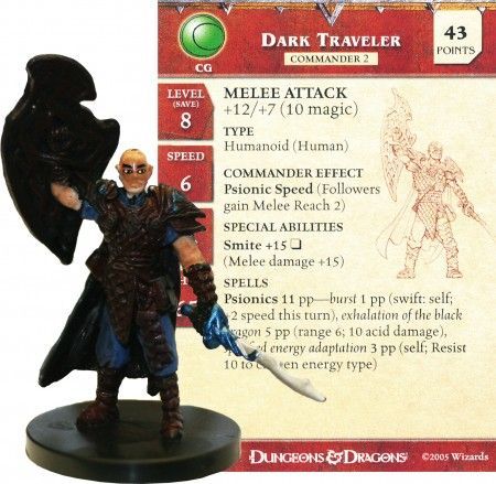 Dark Traveler #16 Deathknell D&amp;D Miniatures