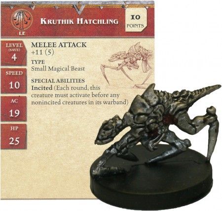 Kruthik Hatchling #37 Deathknell D&amp;D Miniatures