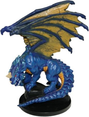 Large Blue Dragon #38 Deathknell D&amp;D Miniatures