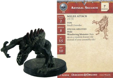 Abyssal Skulker #51 Angelfire D&amp;D Miniatures