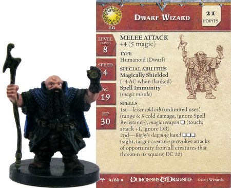 Dwarf Wizard #04 Angelfire D&amp;D Miniatures