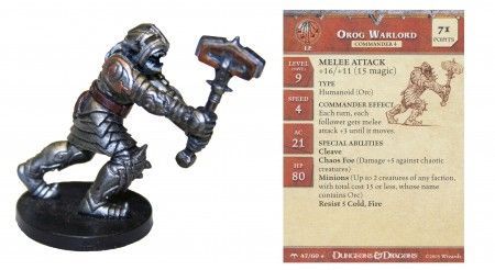 Orog Warlord #47 Angelfire D&amp;D Miniatures