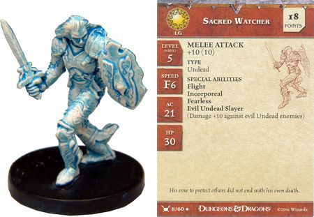 Sacred Watcher #08 War Drums D&amp;D Miniatures