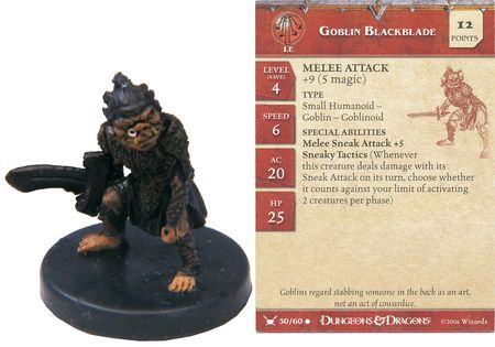 Goblin Blackblade #30 War Drums D&amp;D Miniatures