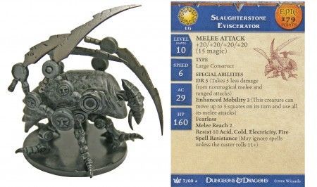Slaughterstone Eviscerator #07 War of the Dragon Queen D&amp;D Minis