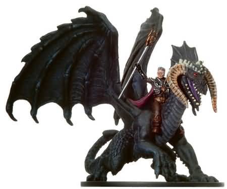 Sorcerer on Black Dragon #55 War of the Dragon Queen D&amp;D Miniatures