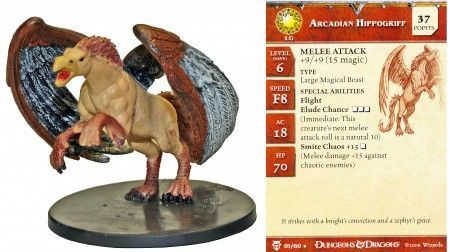 Arcadian Hippogriff #01 Blood War D&amp;D Miniatures