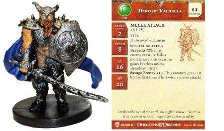 Hero of Valhalla #18 Blood War D&amp;D Miniatures