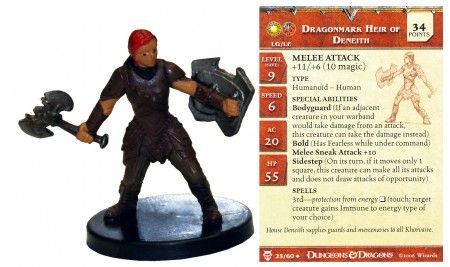 Dragonmark Heir of Deneith #25 Blood War D&amp;D Miniatures