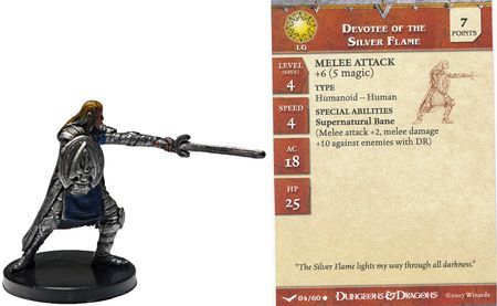 Devotee of the Silver Flame #04 Unhallowed D&amp;D Miniatures