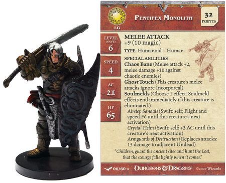 Pentifex Monolith #06 Unhallowed D&amp;D Miniatures