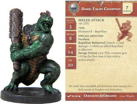 Dark Talon Champion #51 Unhallowed D&amp;D Miniatures