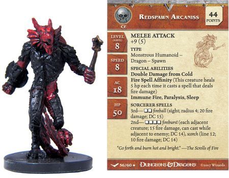 Redspawn Arcaniss #56 Unhallowed D&amp;D Miniatures