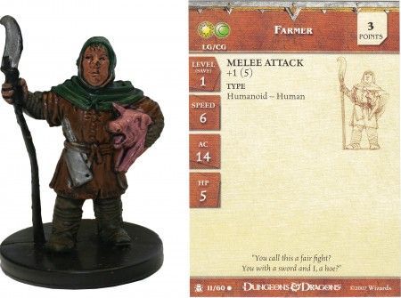 Farmer #11 Desert of Desolation D&amp;D Miniatures