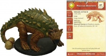 Macetail Behemoth #06 Desert of Desolation D&amp;D Miniatures