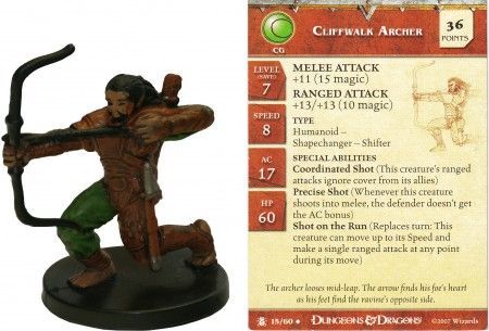 Cliffwalk Archer #15 Desert of Desolation D&amp;D Miniatures