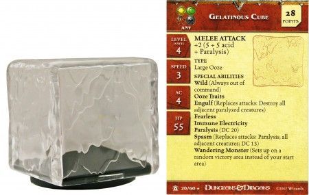 Gelatinous Cube #20 Desert of Desolation D&amp;D Miniatures